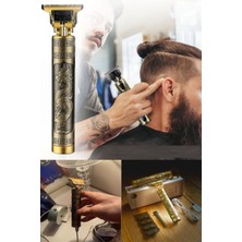 Özgürce Ejderha Motifli Kablolu T Tıraş Makinesi, Uzun Süreli Kesim