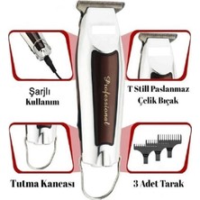 Özgürce Profesyönel Kuaförler Için Saç ve Sakal Ense Traş Makinesi Hk 3400