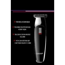 Özgürce Kablosuz LED Göstergeli Profesyonel Sakal Tıraş Makinesi