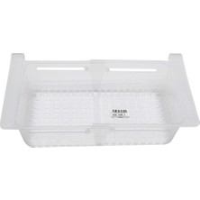 Shopwave Askılı Dolap Içi Genişleyen - Daralan Sepet Raf - Lavabo Askılı Süzgeç (5047)