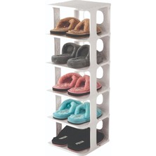 Shopwave Beyaz Blanche Lüks Ayakkabılık (5047)