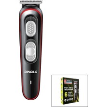 Özgürce 6 Farklı Kesim USB Şarjlı Sakal ve Saç Traş Makinesi