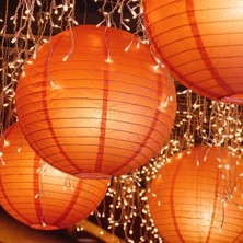 LTG Nova Dekoratif Çin Feneri – Kağıt Lamba - Turuncu