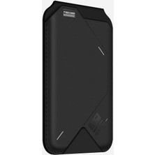 Aulumu G02 MagSafe Özellikli Manyetik Kapaklı Cüzdan ve Stand - Yatay/Dikey Standlı MagSafe Cüzdan