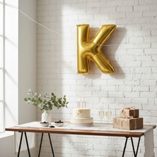 Runaway K Harf Folyo Balon 1m Parti ve Vitrin