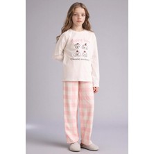 DeFacto %100 Pamuk 2'li Pijama Takımı Kız Bebek H0102A826SP