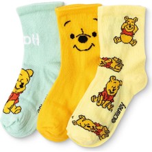 Disney Baby Disneybaby, Unisex, 3lü Soket Çorap, Lisans Baskılı