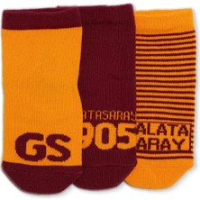 Galatasaray Galatasaray, Erkek, 3lü Soket Çorap, Lisans Baskılı