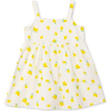 Hellobaby Hellobaby, Kız, Elbise, Meyve Baskılı, Lemonade, Modelli Yaka, Kısa Paça, Ip Askılı