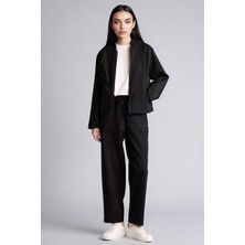 DeFacto Baggy Fit Basic Düz Skuba Dalgıç Kumaş Pantolon G8157AX26SP