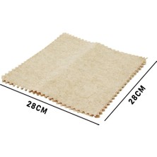 Shopwave 3 Pcs 28X28CM Yeşil Lif Kabak Bitiki Üretimi Saf Doğal Temizlik Bezi (5047)