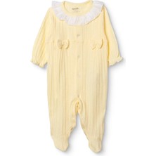 Bebetto Bebetto, Kız, Patikli Tulum, Çıtçıtlı, Sweet Princess, Fırfırlı Yaka, Uzun Paça, Uzun Kol