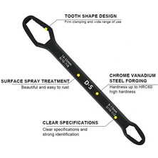Shopwave Universal Anahtarı Çift Kafalı  Çok Fonksiyonlu 6-22MM (5047)