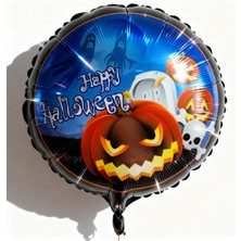 Runaway Happy Halloween Balkabağı Balon Dekor