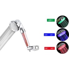 Shopwave Renk Değiştiren LED Işıklı Duş Başlığı (5047)