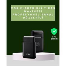 Özgürce Pratik USB Şarjlı Traş Makinesi, Piston ve Ağ Başlık, 600 MAH Batarya