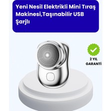 Özgürce Pratik ve Hafif Elektrikli Tıraş Makinesi, Su Geçirmez ve Sessiz Kullanım