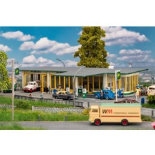 Faller 130592, 1/87 Bp Büyük Benzin Istasyonu Plastik Maketi