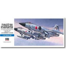 Hasegawa 1446, 1/72 F-104J/CF-104 Stargighter (Jasdf/canada) Plastik Maketi