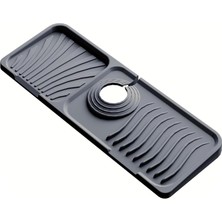 Braventa Collection Ata Home Musluk Matı Elastik Silikon Mutfak ve Banyo Için Lavobo Su Tutucu Musluk ve Batarya Matı, G