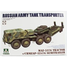 Takom 5004, 1/72 MAZ-537G Çekici ve CHMZAP-5247G Römorku Plastik Maketi