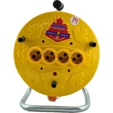 Shopwave 20MT Makaralı Uzatma Kablo 3x1.5mm (5047)