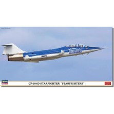 Hasegawa 7544, 1/48 CF-104D Starfighter (Starfighters) Plastik Maketi