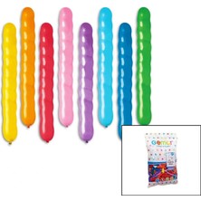 Shopwave Balon Uzun Burgulu 31 Inç - H.80CM - 100PCS ( Paket Içinde 100 Adet Vardır ) (5047)