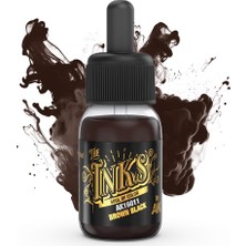 Ak Interactive Ak-Interactive 16011, 30 Ml. Kahverengili Siyah Akrilik Mürekkep