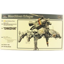1/20 Schwarzer Hund W.H.J.131 Space Type Humanoid Unmanned Interceptor Maketi, Hasegawa 64118