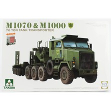Takom 5021, 1/35 M1070 Çekici ve M1000 Römorklu 70 Ton Tank Taşıyıcı Plastik Maketi