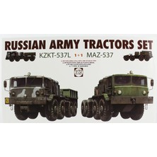 Takom 5003, 1/72 Rus Ordusu KZKT-537L ve MAZ-537 Çekici Seti Plastik Maketi