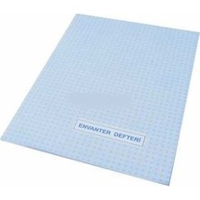 Dilman Envanter Defteri 24 Yaprak Numaralı Mavi Renkli Ölçülerle Kullanıma Uygun Defter