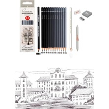 Arttone St.petersburg Dereceli Kalem Eskiz Çizim Seti