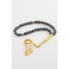 Zero Land Matrixzn Akik Doğaltaş Tesbih 8 Mm-Gri