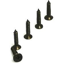 Skygo Klips, Menteşe, Ayak, Ağaç, Sunta Vidası 3X13 mm - Siyah 100 Adet