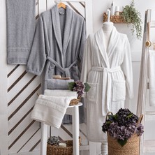 Schafer Home Arya Banyo Seti 6 Parça-Gri/beyaz