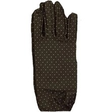 Shopwave Kahverengi Puanlı Çocuk Eldiveni (5047)