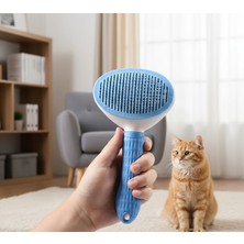 Otomatik Temizlenen Evcil Hayvan Tüy Toplama Fırçası - ve Köpek Için Masaj Etkili Tarak