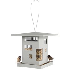 Delixa Umbra Bird Cafe Kuş Evi, Modern Asmak Için Kuş Yemliği, Mimari Tasarımlı Kuş Yemliği Evi