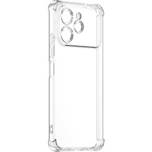 Techaks Tecno Spark 40 Zore 2mm Anti Shock Silikon - Şeffaf