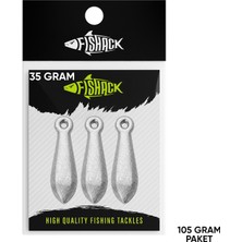 Fishack Armut Olta Kurşunu - Dip Kurşunu - 35gr - (105gr Paket)