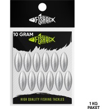 Savex Gezer Olta Kurşunu - Kıstırma (Zeytin) Kurşun - 10 Gram - 1KG