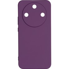 Honor Magic 8 Lite 5g Kılıf Zore Biye Silikon - Mor