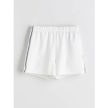 Lc Waikiki Yeni Sezon Beli Lastikli Kız Çocuk Şort