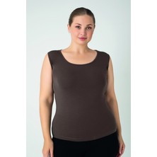 Confeo Kadın Battal Modal Geniş Askılı Atlet C801-028