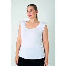 Confeo Kadın Battal Modal Geniş Askılı Atlet C801-028