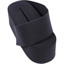 Shopwave Siyah  - 3cm Paça Lastik Geniş 10MT. (5047)