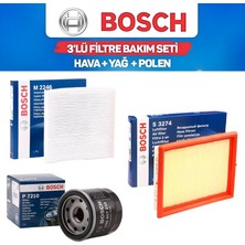 Bosch Ford Fiesta 1.4 Tdcı 2008-2012 Filtre Bakım Seti | Yağ + Hava + Polen