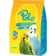 Polo Muhabbet Kuşu Yemi 400 gr Tam Besleyici İçerik ile Muhabbet Kuşları İçin Özel Formül